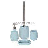 2015 New Design High Quality Polyresin Hotel Accessory Bathroom Set thumbnail-1