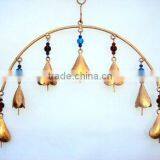 Christmas Half Round Gold Color Wall Door Bell Hangings thumbnail-1