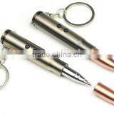 4 in 1 Laser Pointer LED Flashlight Torch Ball Pen Bullet Style Keychain thumbnail-5