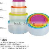 Plastic Round Meal Prep Containers and Bento Strorage Lunch Box Food Containers thumbnail-1