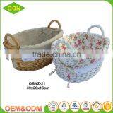 Excellent Quality Wholesale Cheap Decorative Colorful Wicker Woven Baskets thumbnail-2