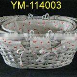 Handmade Willow Shopping Small Willow Baskets With Hands thumbnail-1