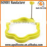 Hot Sale Breakfast Silicone Fried Egg Mold Pancake Egg Ring Heart Flower Shape Funny Kitchen Tool thumbnail-3