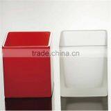 Creative Color Glass Candle Holder Square Candle Stand Party Decoration Premiums Gift thumbnail-2