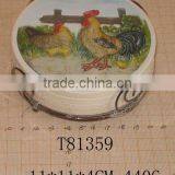 Round Ceramic Coaster thumbnail-1