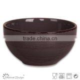 Glossy Color Round Shape Cereal Bowl With Antique Design thumbnail-2