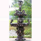 Garden Large Outdoor Woman Dancing Water Copper Fountain thumbnail-4