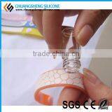 Customer Logo Fluo Silicone Mosquito Repellent Bracelet thumbnail-2