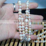 4-5mm Multicolor Freshwater Pearl Bracelet thumbnail-4