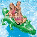2017 Hot Selling Leasure Giant Pool Float Water Game Toys Inflatable Crocodile Kids Ride on Outdoor Swim Party Tools thumbnail-2