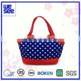 Isothermal Bag in Blue With White Dot(Balloon Type) thumbnail-1