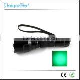 Wholesale C8 1000Lm Cree Xm-L T6 LED Green Light Flashlight With Filter Lens