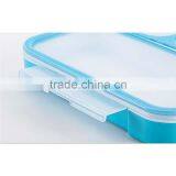 China High Quality Custom Eco-friendly Plastic Food Container Portable Lunch Box With Lock 2016 thumbnail-6