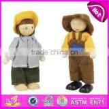 2016 New Fashion Baby Toy Wooden Puppet Doll for Sale W06D012 thumbnail-6