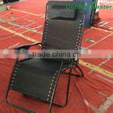 Patio Reclining Folding Oversized Beach Lounge Chair thumbnail-6