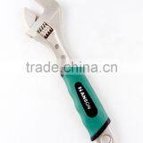 Ferronickel and Plastic Handle Adjustable Wrench thumbnail-2