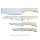 4 Pieces ABS Handle Zirconia Ceramic Knife With White Blade thumbnail-1