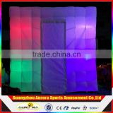Promotional New led inflatable photo booth inflatable photo booth enclosure for sale