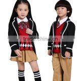 Cotton Plaid Kindergarten School Kids Uniform Design thumbnail-4