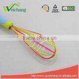 WCR040 Egg Whisk - Kitchen Utensil for Sauces, Roux & Gravy - 10-inch,TPR Handle ,silicone Head thumbnail-2