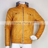 Fashion Leather Field Jacket thumbnail-1