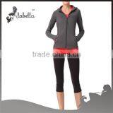 Wholesale Sports Zip up Hoodies Women Jackets Coats thumbnail-1