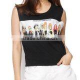 Women's Fashion Croptop T-shirt , 3d T-shirt Printing thumbnail-2