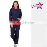 Wholesale Custom Cheap Hoody Plain Design Tracksuits for Women thumbnail-1