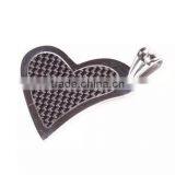 Cute Animal Footprint Design Pendant Charms With Carbon Fiber Diy Keychains Pendant thumbnail-6