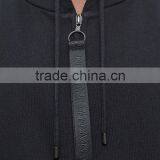 2017 Wholesale Gym Sleeveless Hoodie Zip up Sleeveless Zip Hoodie thumbnail-5