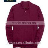 Long Sleeve Plain Polo Shirts Wholesale China Supplier thumbnail-2