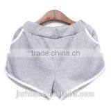High Quality Loose and Comfortable 100% Cotton Women Sport Shorts thumbnail-3
