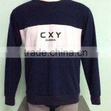 New Design Plain Fashion Printed Men's Pullover Matching Varisty Terry Hoodies Windbreaker Clothing thumbnail-1