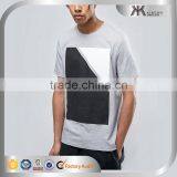 Men Custom Front Black and White Screen Print Running Loose Jersey t Shirts thumbnail-1