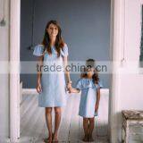 Boutique Clothing off Shoulder Summer Mother Daughter Matching Dress thumbnail-1