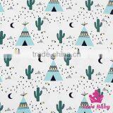 BL331-356 Lovebay Wholesale FAUX SUEDE Printed Tiger Fabric Suit Make Kinds Of Baby Clothing thumbnail-4