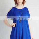 Chics for Itself Dress in Cobalt thumbnail-1
