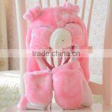Newest Style Customized Soft Plush Animal Hat for Winter thumbnail-3