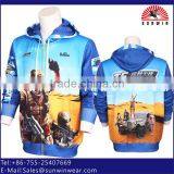 2016 Newest Custom Sublimated Printing Blank Hoodies Wholesale thumbnail-2