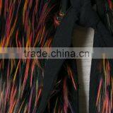 Shandao OEM Fine Quality Long Sleeve Fashional Polyester Denmark Mink Fur Coat thumbnail-5