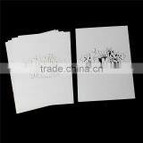 Paper Wedding Party Name Place Card Bride & Bridegroom Message "Mr & MRS" Light Gold Glitter thumbnail-3