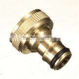 3/4 Solid Brass Threaded Tap Garden Hose Connect Adaptor Tap Snap Fitting Pipe thumbnail-6