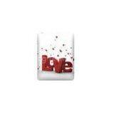 Trendy Eco - Friendly Red and White Love Design for Ipad 2 Silicone Cases thumbnail-1