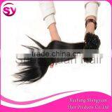 2015 Hot Selling Unprocessed Virgin Pre-bonded I-tip Hair Extension, Natural Black Straight Brazilian Remy Hair thumbnail-6