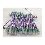 IC Model 9823 RGB LED Pixel LED Chain Light With RED Wire + White - Blue thumbnail-1