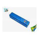 External Rechargeable Battery Blue Square Li-ion Power Bank 1500 MAh