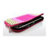 Cute Neoprene iPad Tablet Case With Zipper Dot Print , Color Customized