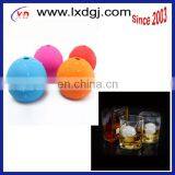 FDA,LFGB Proved Silicone Ice Rounds Maker,silicone Whisky Ice Ball Maker
