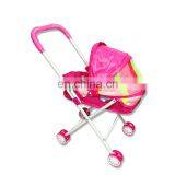 Wholesale Baby Doll Pram Stroller Metal Toy Umbrella Doll Stroller thumbnail-2