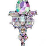 Vintage Bohemia Large Crystal Stone Big Ring Colorful Russian Indian Ring Women Exaggerated Decorate Party Jewelry thumbnail-6